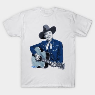 Tex Ritter - An illustration by Paul Cemmick T-Shirt